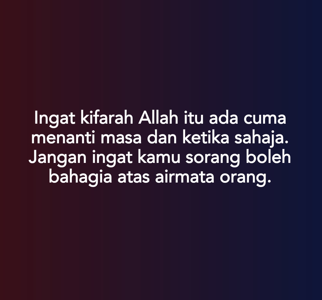 Saya Hanya Ingin Membuat Teguran Pada Isteri Yg Bergelar Perampas Ni 